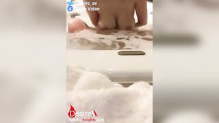 E gái nứng lồn cạ lồn vào thành bồn tắm bị thg a phát hiện