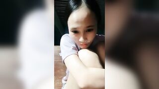 Em gái huế dễ thương mà cực dâm, em chỉ chơi 2 hiệp thôi nha động tối cổ