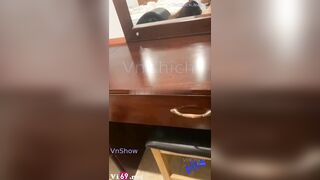 Bé sinh viên năm 2 bướm non tơ hồng hào lần đầu làm tình trên ghế tình yêu