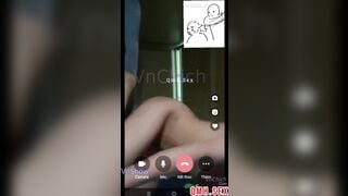 Hà My 2k6 mình dây loly lộ clip chat sex thủ dâm với hồng hà nhi biểu cảm siêu dâm đĩ