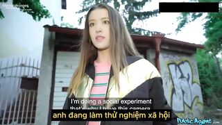 [Seri siêu phẩm] Cho tiền gái xinh để e show vú lồn địt nơi công cộng