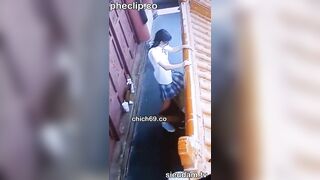 Vkl học sinh địt nhau trên chùa khi đi tham quan Vlon thật