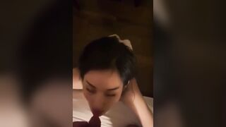 Hành hạ con bạn thân say rượu ngoan như cún con