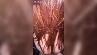 Em gái mông to mới quen được em đưa về phòng chịch bắn nước ướt hết giường em 2