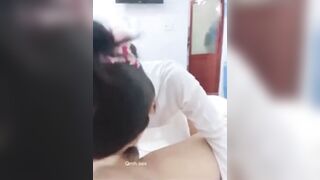 Vừa đi học về đã bị anh trai lôi vào phong địt cho bê lồn