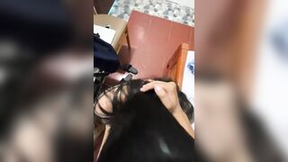 Đi học nhóm bị thằng bạn cặc to địt vào mồm liên tục
