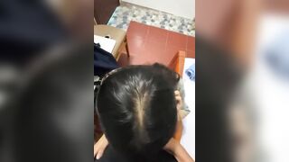 Đi học nhóm bị thằng bạn cặc to địt vào mồm liên tục