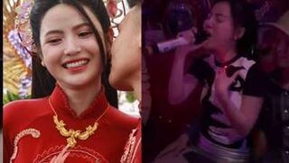 Clip Chu Thanh Huyền Làm Quán Karaoke Vợ Quang Hải Hát Vạn Người Mê 2