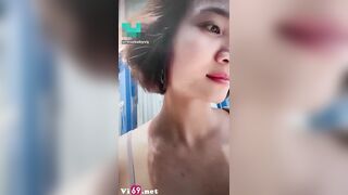 Độc lạ, E rosababyvip nhờ bác bảo vệ sờ lồn bú vú cho nứng