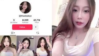 Clip Sex Thảo Baby Tiktok @thaobabyz Vú Bự Clip Chat Sex Show Mặt