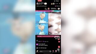 Idol trả kèo show núm vú hồng trên live cho ae thẩm