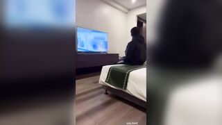 full clip Teen học sinh Mặc đồng phục đến khách sạn bán trinh 10m