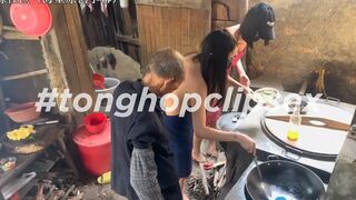 [ Full Video ] 2 Đứa Cháu Về Quê Vạch Lồn Vạch Vú Gạ Địt Ông Ngoại Hơn 80 Tuổi - 9x21
