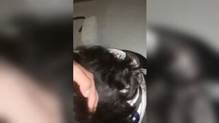 Nữ sinh dùng kĩ năng điêu luyện bú liếm nuốt tinh cho bác bảo vệ để được vào học