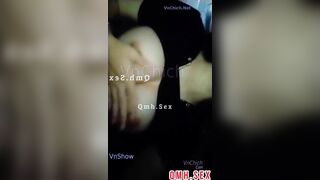 Trúc Vy Bình Chánh núm vú non vừa mồm nứng sớm gửi clip khoe vú gạ địt
