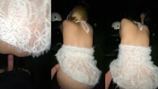 Dâm nữ 2k7 mặc đầm đi tiệc về nứng quá đụ nhau giữa đường