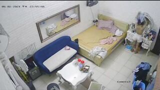 Hách cam hàng xóm em học sinh vú to cởi chuồng trong phòng