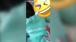 Không bao chơi em tiếp viên hàng không trong tà áo dài – Checker Pita