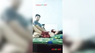Con bạn thân nứng lồn thủ dâm nên nhờ thh bạn quay video djt nhau sướng vl