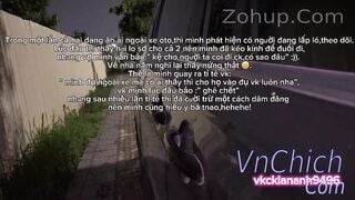 Thử thách cho vợ xinh đẹp đụ người lạ nơi công công