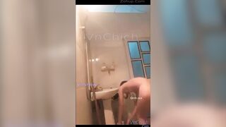Giả gái chát sex gạ e nó call video tắm thủ dâm móc lồn bị phát hiện