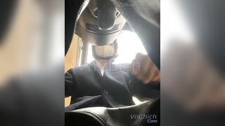 Độc lạ nạmi11 đi xe máy nhưng vẫn show lồn thủ dâm bắn nước ngon vl