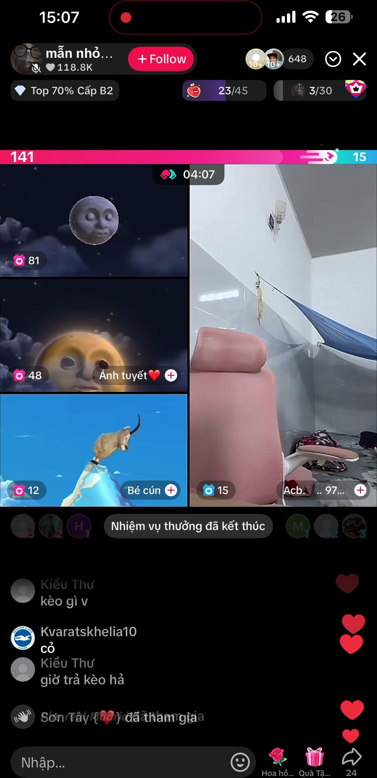 Em gái Pk trả kèo tiktok