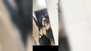 Doggy em người yêu dâm đãng trước gương