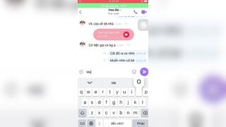 Chị gái về nhà nứng lồn quá gọi video call thủ dâm cho sướng lồn