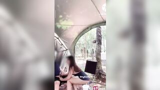 Độc lạ,Myhanh2000 đi picnic gạ djt trai lạ vào lều bú cu đjt nhau ms cho về