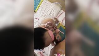 Bạo dâm cực mạnh, Trói dùng đủ dụng cụ kẹp vú lồn để djt e học sinh