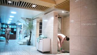 Quay Lén Phòng Tắm Tập Thể Nữ P1