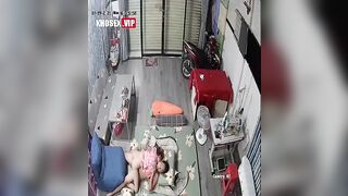 Quay lén 2 e học sinh ở nhà thủ dâm cho nhau mà ko cho djt