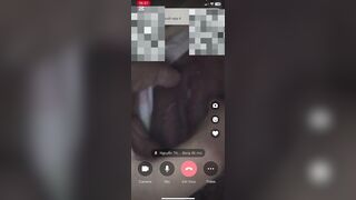 Chat sex cùng em học sinh lồn thâm khô nước