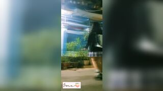 Em gái đam mê public thích khoe lồn ngoài đường và gạ tình ng lạ P3