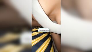 Lộ clip em gái xinh đẹp bú mút trước gương