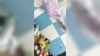 Quay lén chị máy bay móc lồn