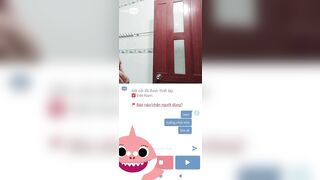 gạ em học sinh tắm cho xem ometv