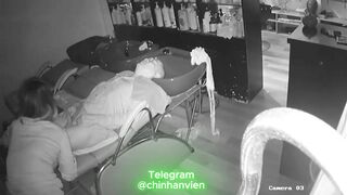 Hack camera Cắt tóc gội đầu kèm mút chim địt bà chủ