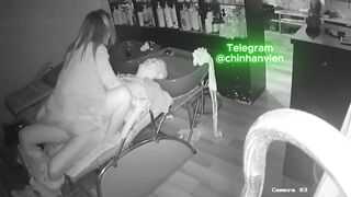 Hack camera Cắt tóc gội đầu kèm mút chim địt bà chủ