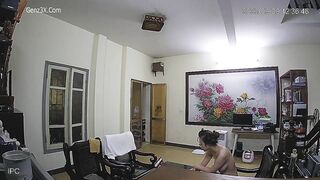 Clip Sex Bùi Thị Hồng Tươi Nhà Bị Hack Camera Ở Trong Nhà Không Mặc Đồ 3
