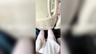 Cô gái khoe lồn trên xe buýt 3