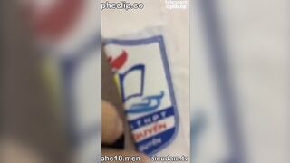 Phát hiện con bạn học thêm ko mặc áo vú nên gạ bú cu đjt nhau luôn