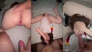 Bé sinh viên 2k6 bướm hồng cực phẩm thích chơi bạo dâm với bạn trai cu bự