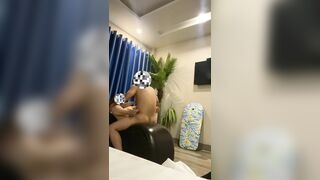 E gái nứng lồn. Giờ nghi trưa thèm cặc trốn Ck đi địt.