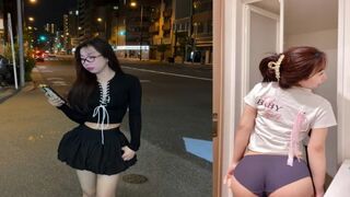 Cliphot em du học sinh mông to tròn mọng nước