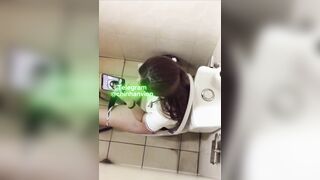 Seri quay lén mấy em ngân hàng đi wc 1
