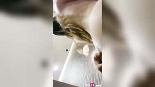 Em sinh viên nhí nhảnh chơi các tư thế khắp phòng từ ghế tình yêu lên giường