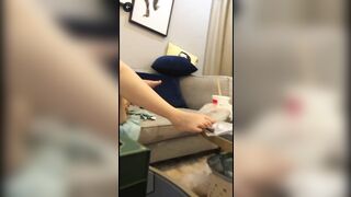 Ngoại tinh với chị hàng xom vú to lồn dâm lên cơn nứng lồn