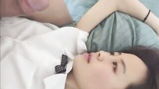 Em học sinh love 11 đi học về là tìm anh trai hàng xóm bú cặc mút mát dâm đãng